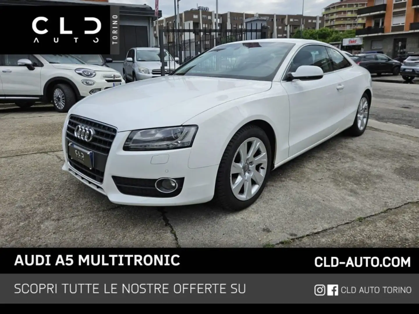 Audi A5 1.8 TFSI 160 CV multitronic Bianco - 1
