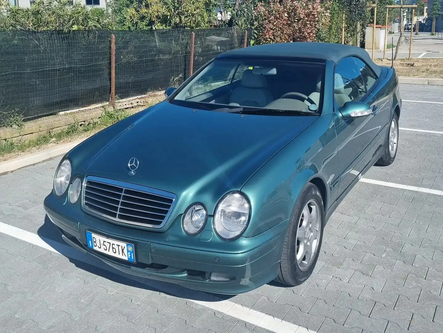 Mercedes-Benz CLK 230 CLK Cabrio 230 k Elegance auto Grün - 1