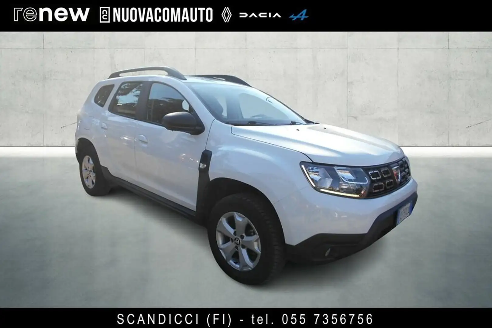 Dacia Duster 1.0 tce Comfort Eco-g  4x2 100cv Bianco - 2