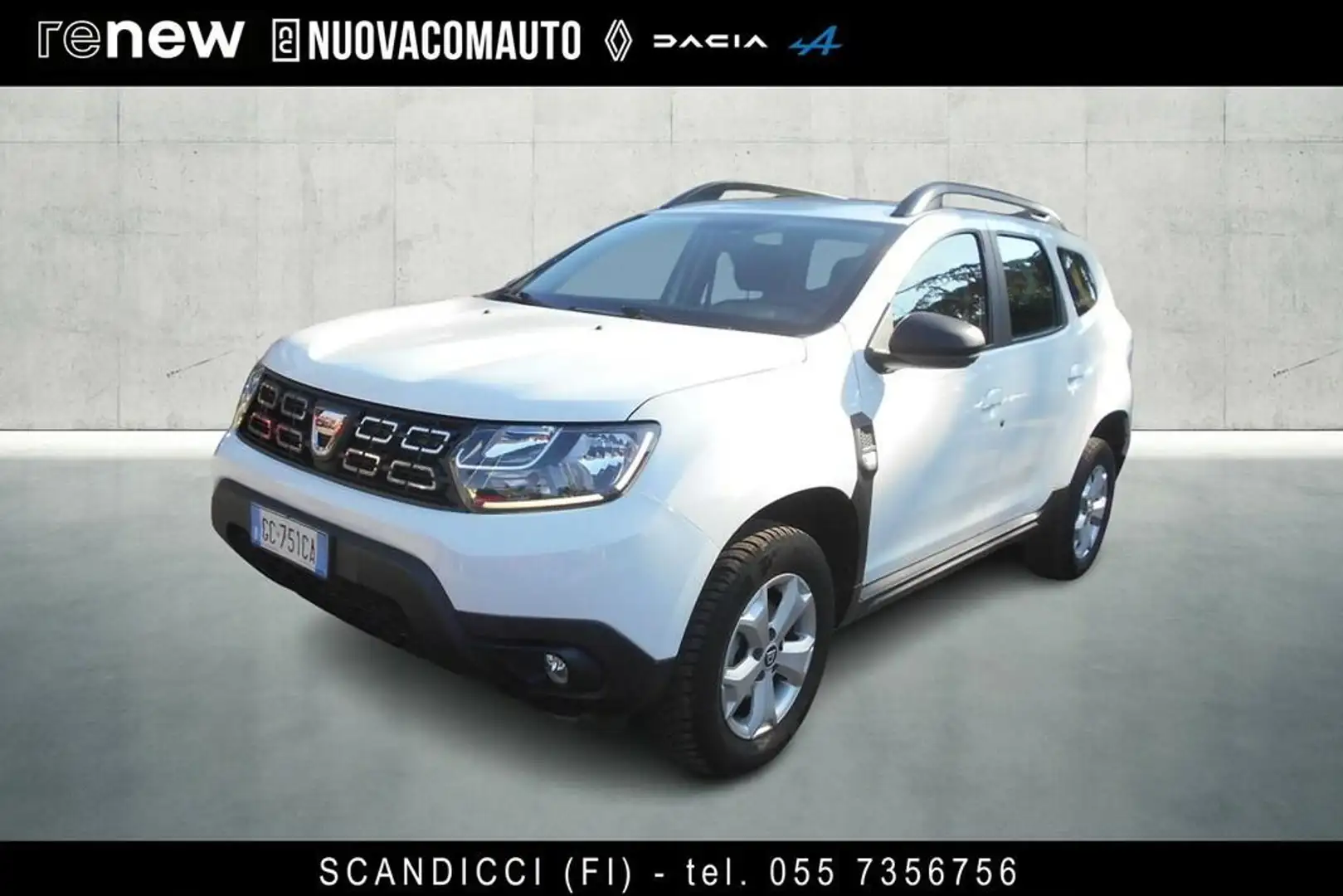 Dacia Duster 1.0 tce Comfort Eco-g  4x2 100cv Bianco - 1