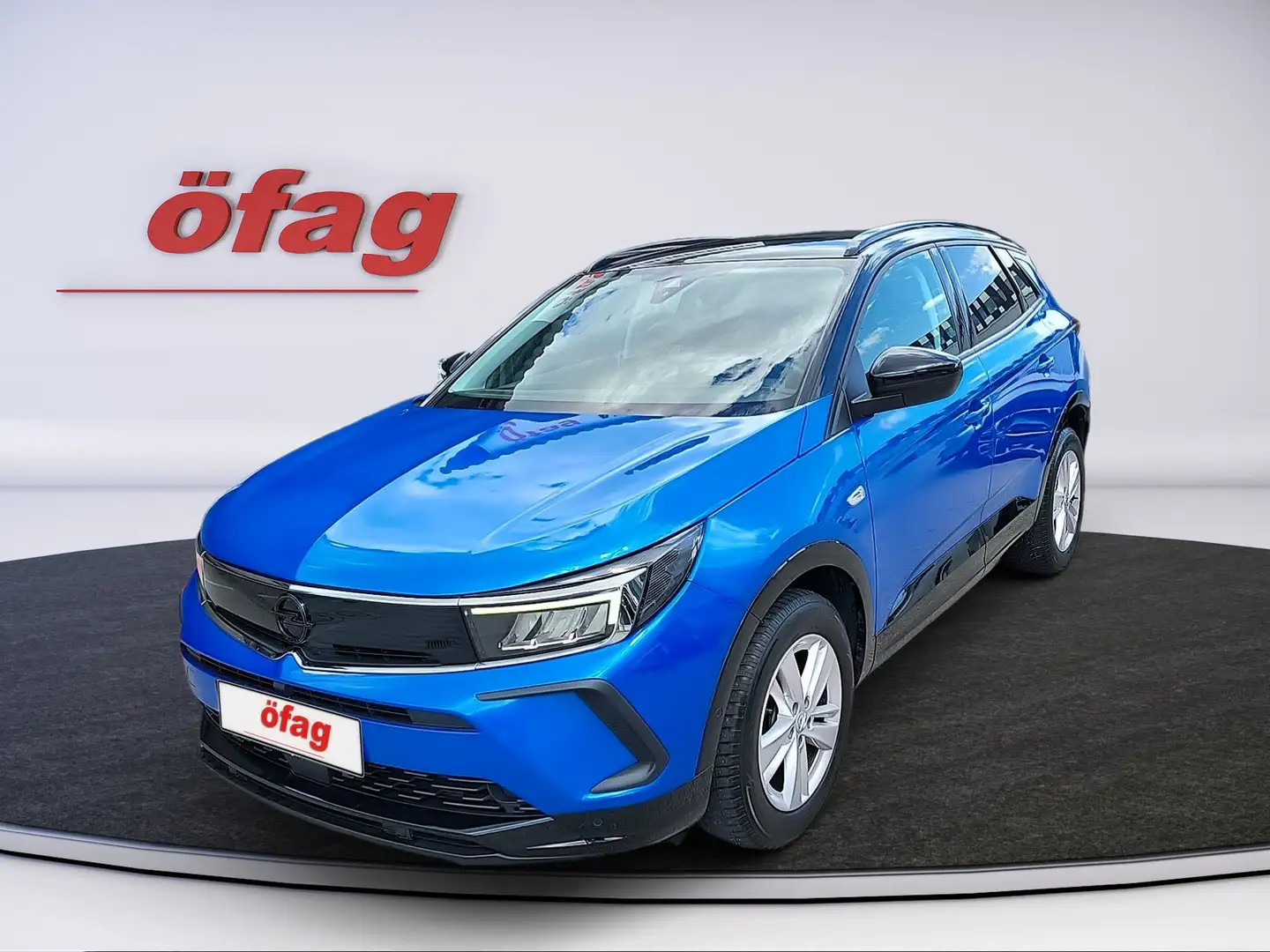 Opel Grandland 1.2 Turbo Dir. Inj. GS Line Start/Stop Bleu - 2