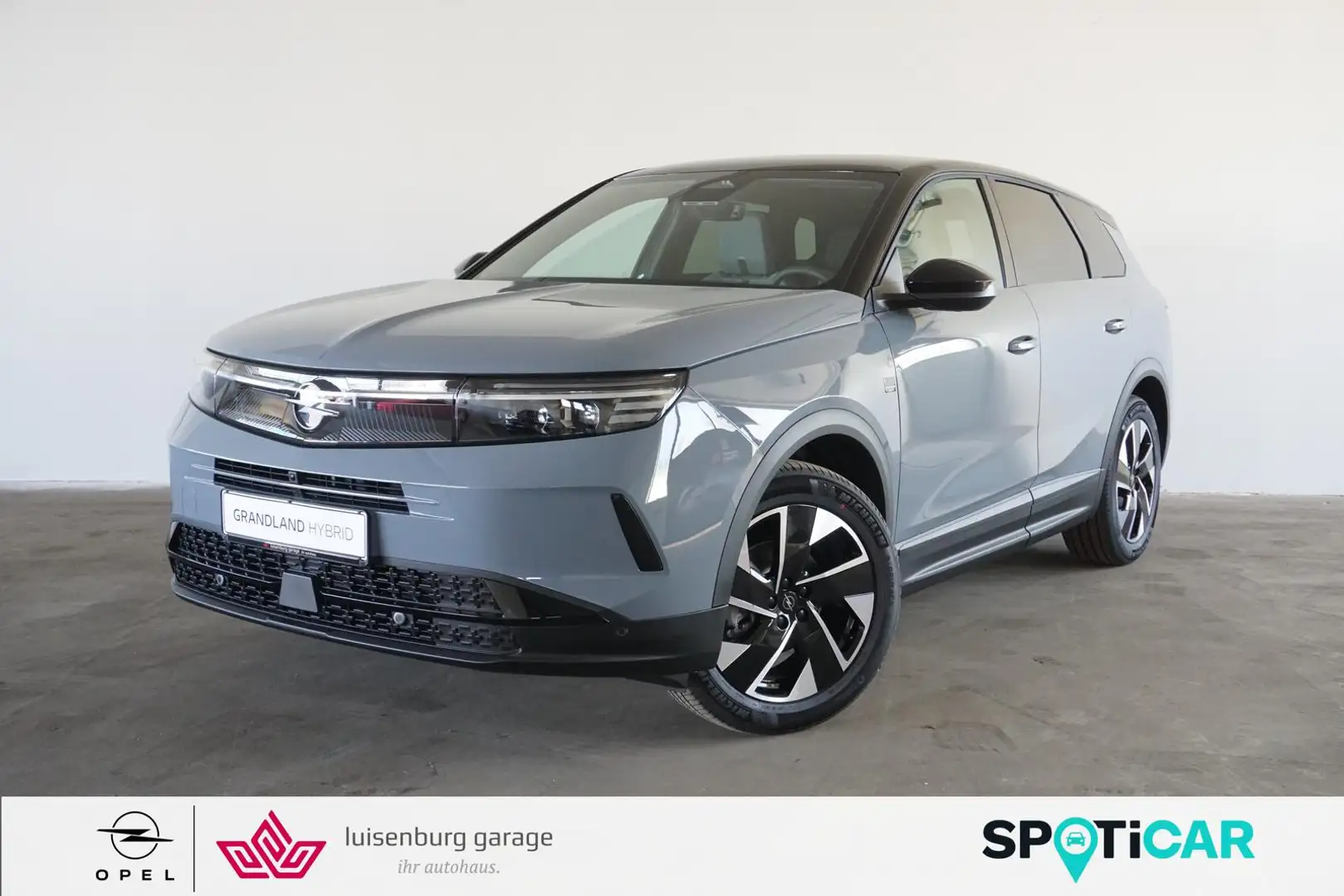 Opel Grandland GS 1.2 Turbo Hybrid AT | 360° | SHZ | Grau - 1