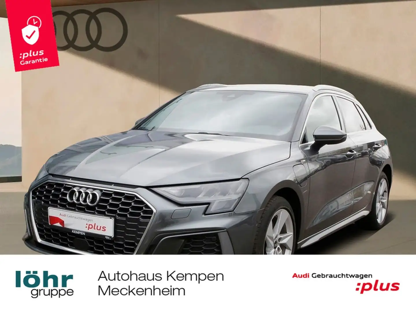 Audi A3 Sportback 40 TFSI e S line Navi+VC ACC RFK+PDC ... Grau - 1