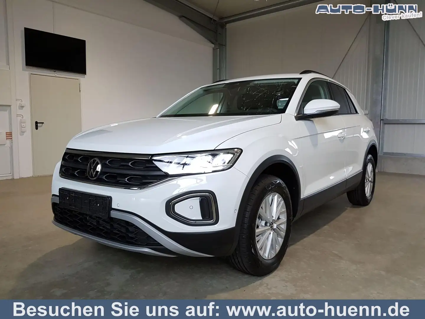 Volkswagen T-Roc Life Facelift! 1.0 TSI 110 PS-4JahreGarantie-AC... Weiß - 1