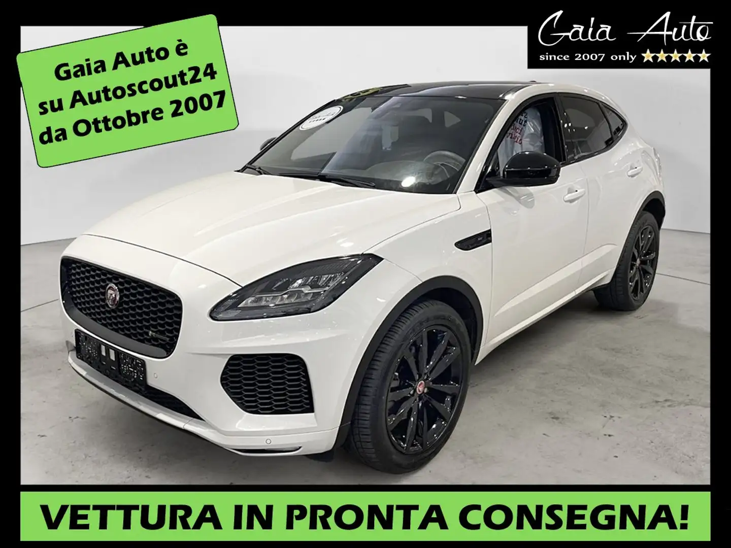 Jaguar E-Pace 2.0d i4 R-Dynamic SE 180CV BLACK LINE Bianco - 1