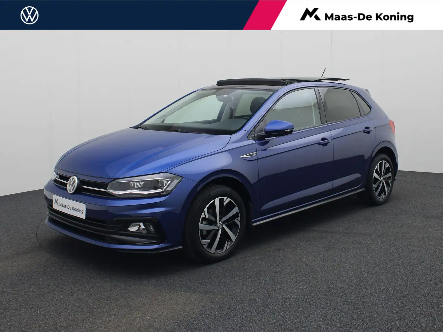 Volkswagen Polo 1.0TSI/95PK Comfortline R Line ext. · Panoramadak Azul - 1