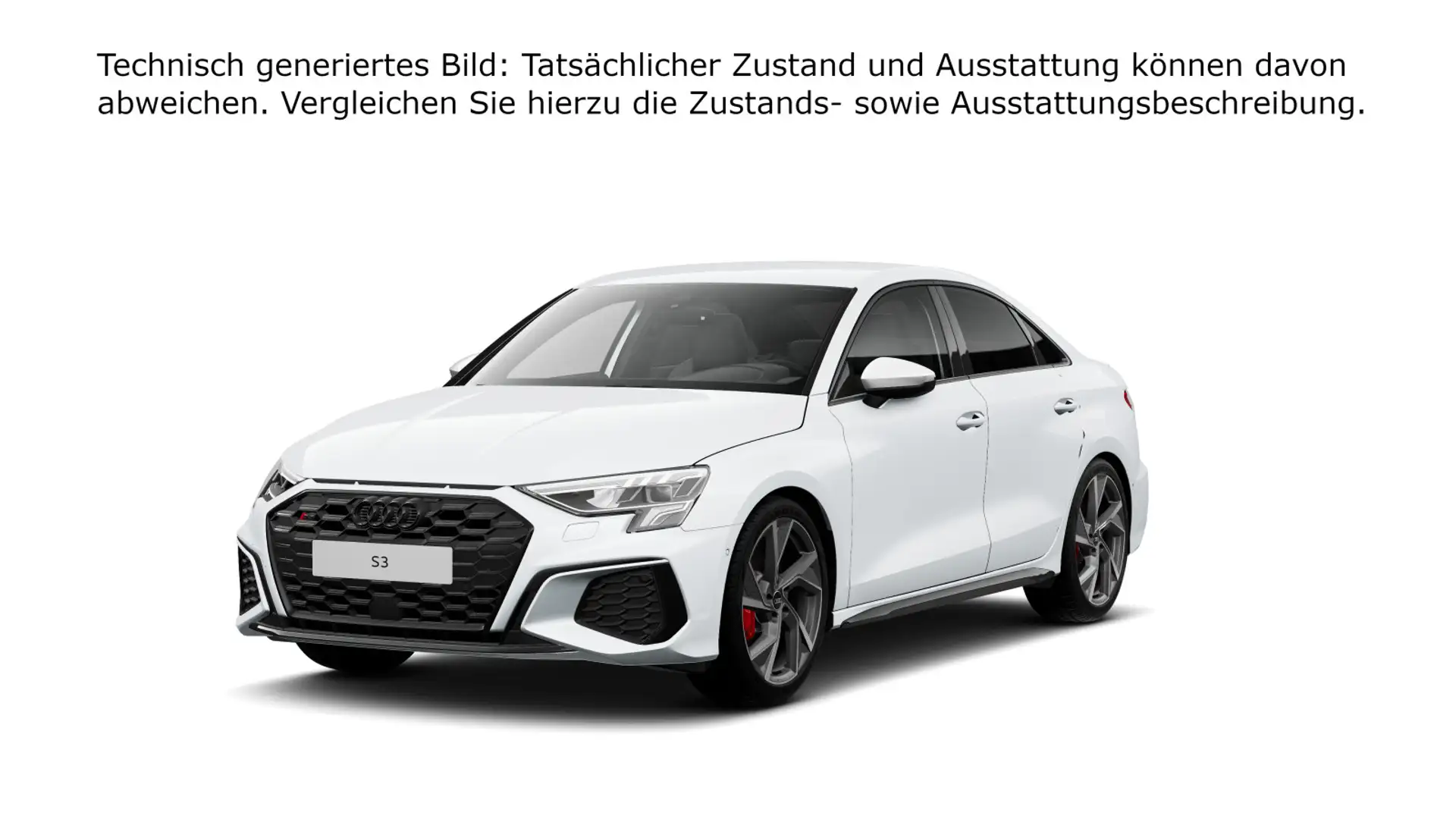 Audi S3 TFSI Limousine quattro S tronic Weiß - 2