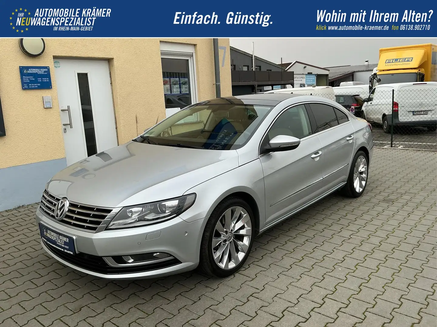Volkswagen CC Sport Panoramadach Park Assist Navi Winterpaket... Silber - 1