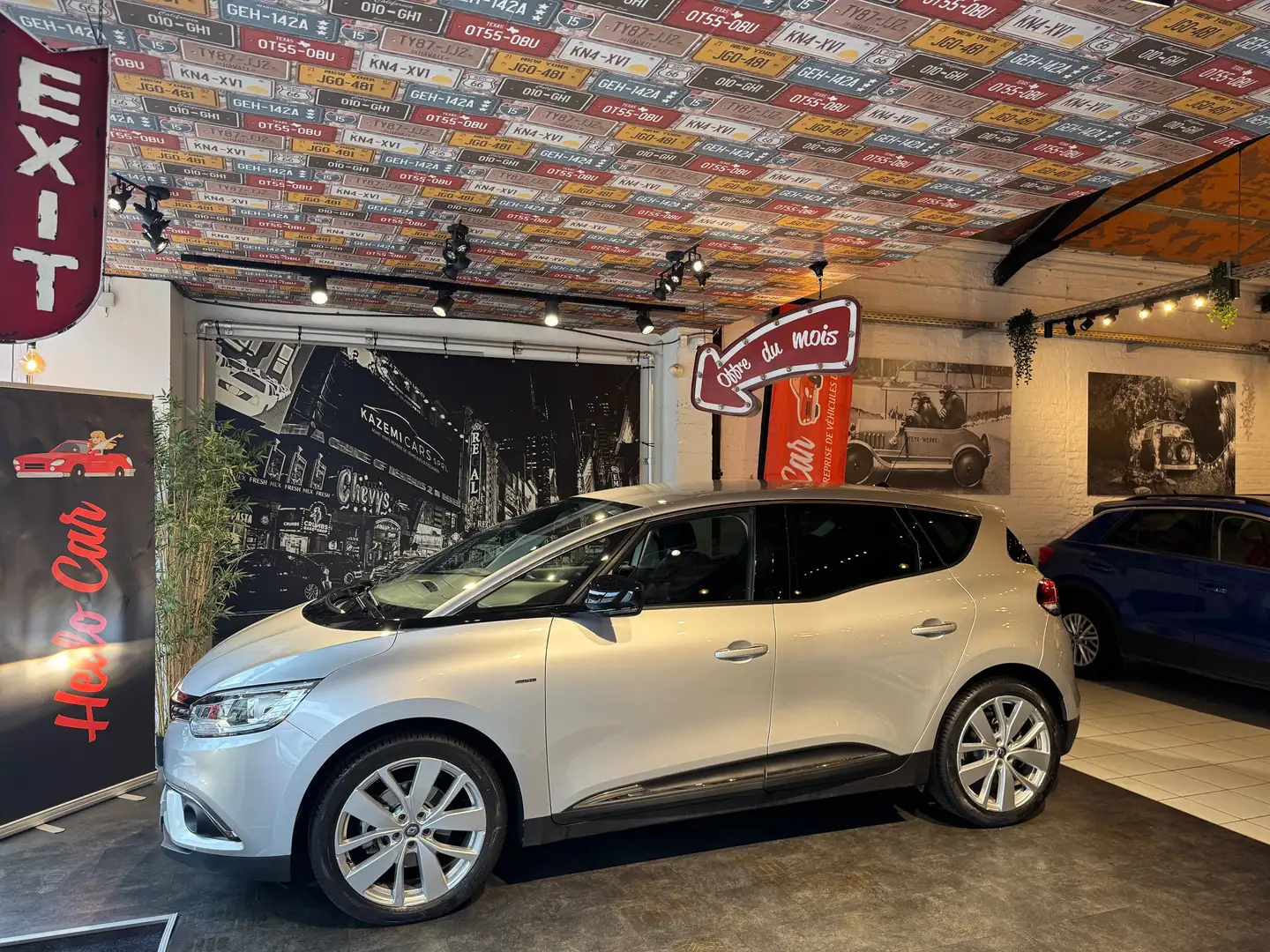 Renault Scenic Scenic 1.33 Limited * 11.000 KM ! * GPS * GARANTIE Gris - 1