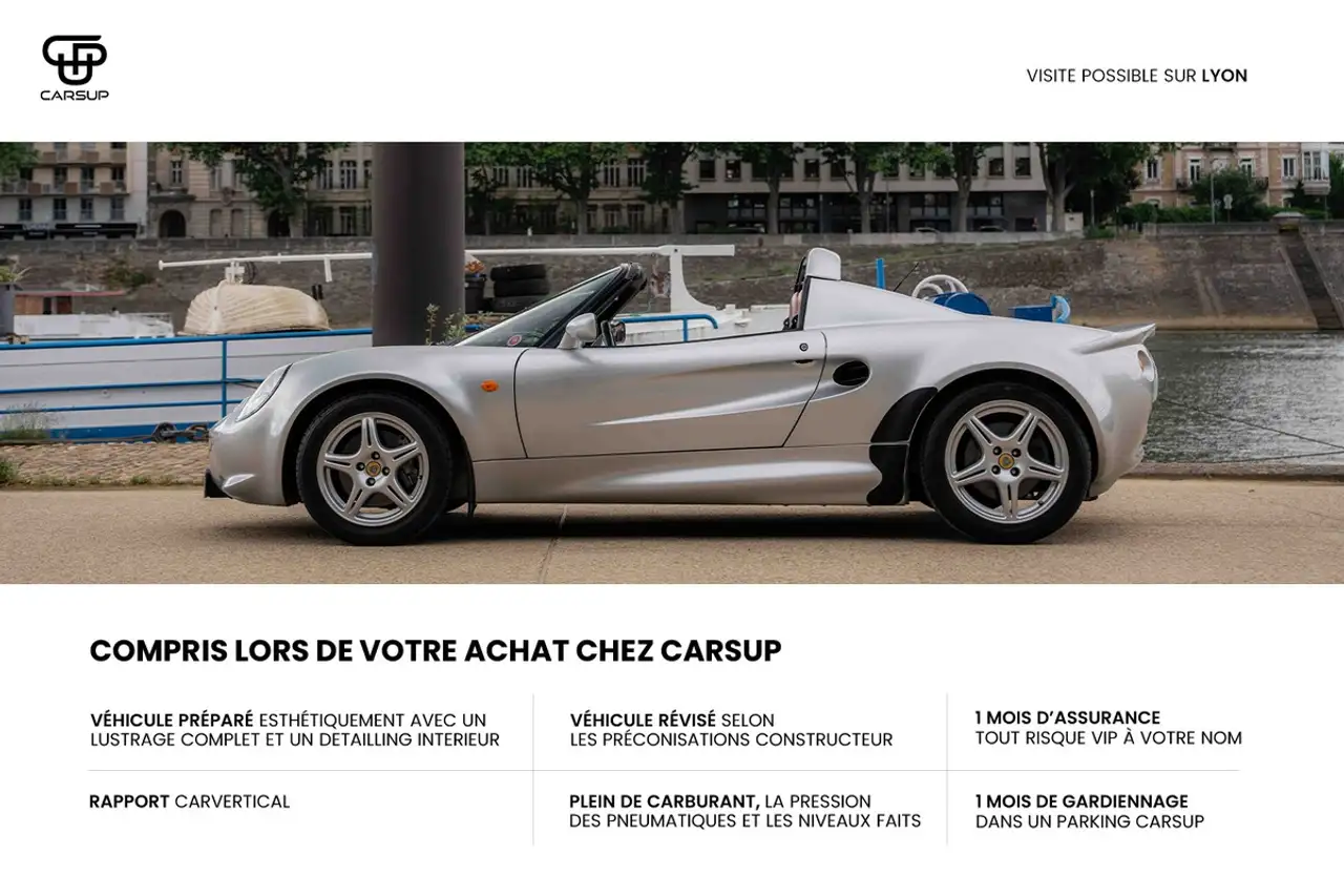 Lotus Elise S1 MMC 1.8l 120cv - état exceptionnel, foto 2