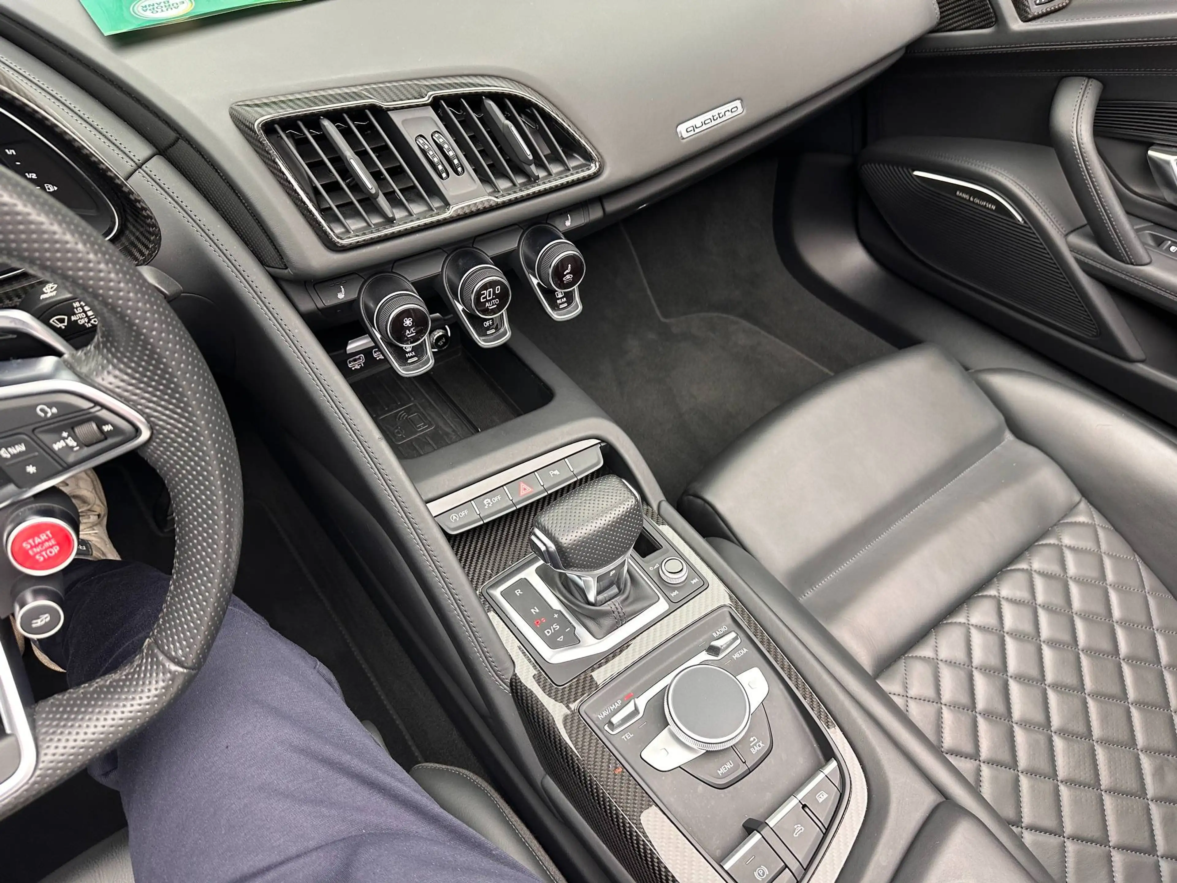 Audi R8 Spyder V10 quattro performance*CARBON*KERAMIK*B&O* — photo 26