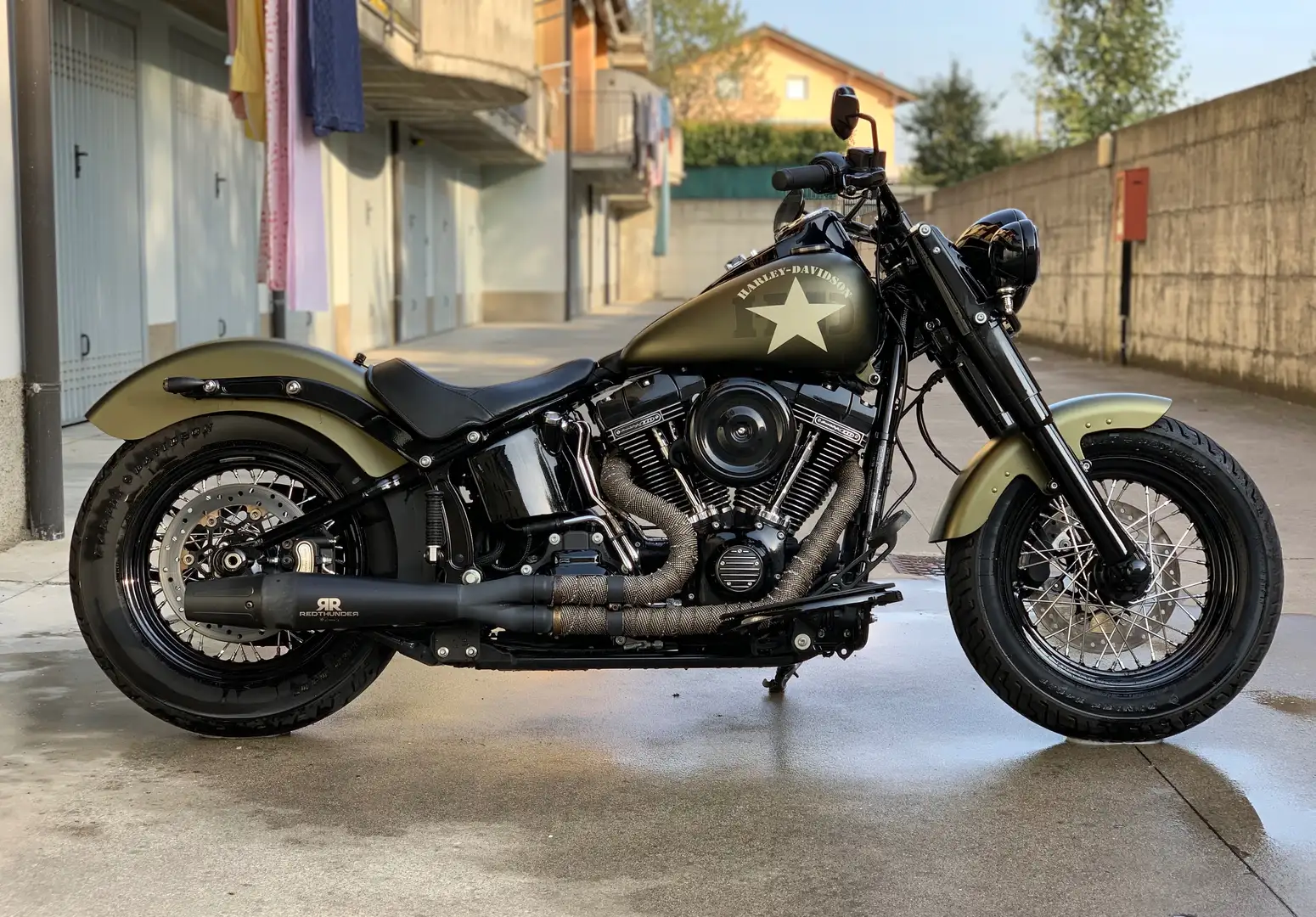 Harley-Davidson Softail Slim Slim S Verde - 1