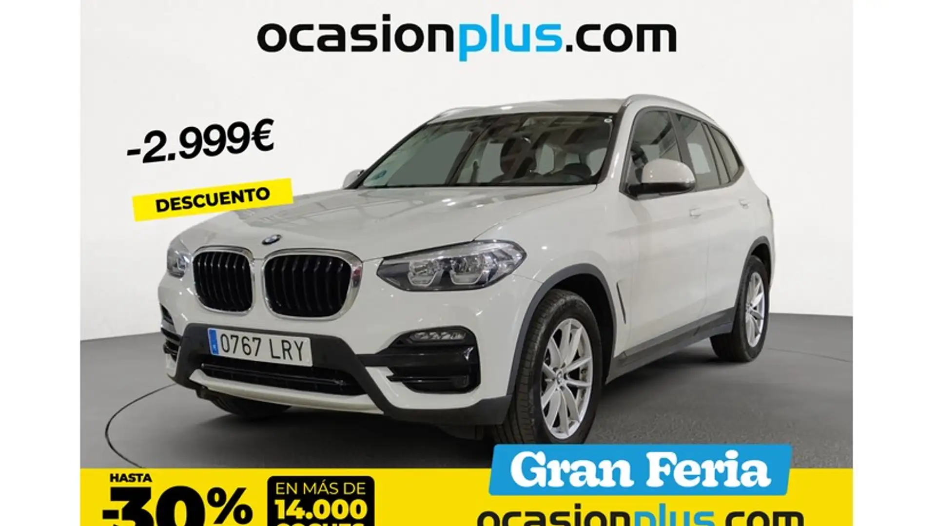 BMW X3 sDrive 18dA Blanco - 1