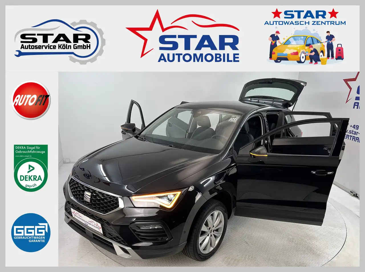 SEAT Ateca Style 2,0TDI 110kW NAVI TEMP SH CarPlay E6