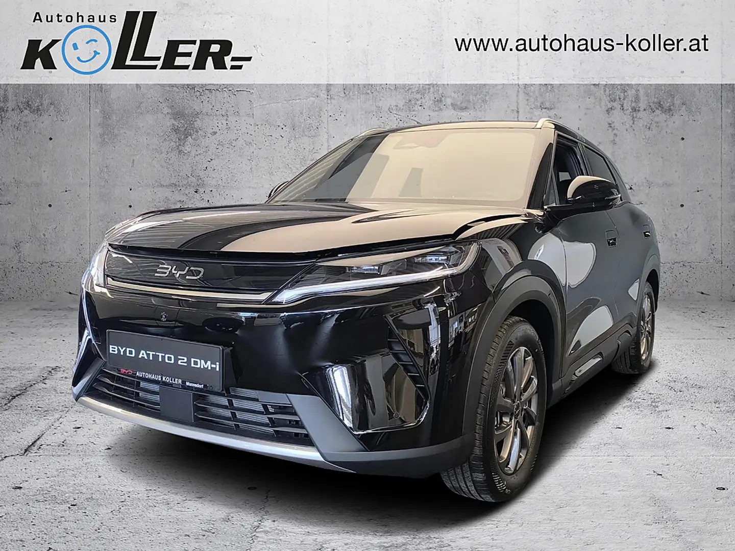 BYD Atto 2 Atto2 DM-i PHEV 18kWh Boost Österreich Paket Schwarz - 1