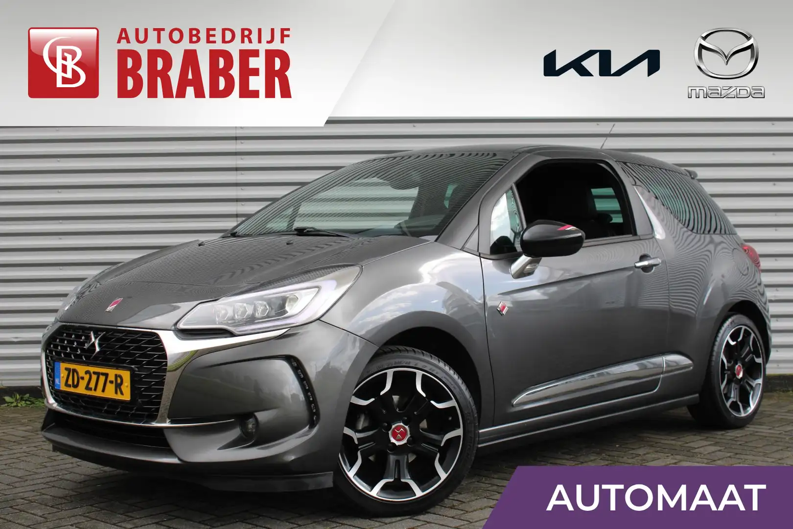 DS Automobiles DS 3 1.2 PureTech Performance Line | Automaat | Navi | Grijs - 1