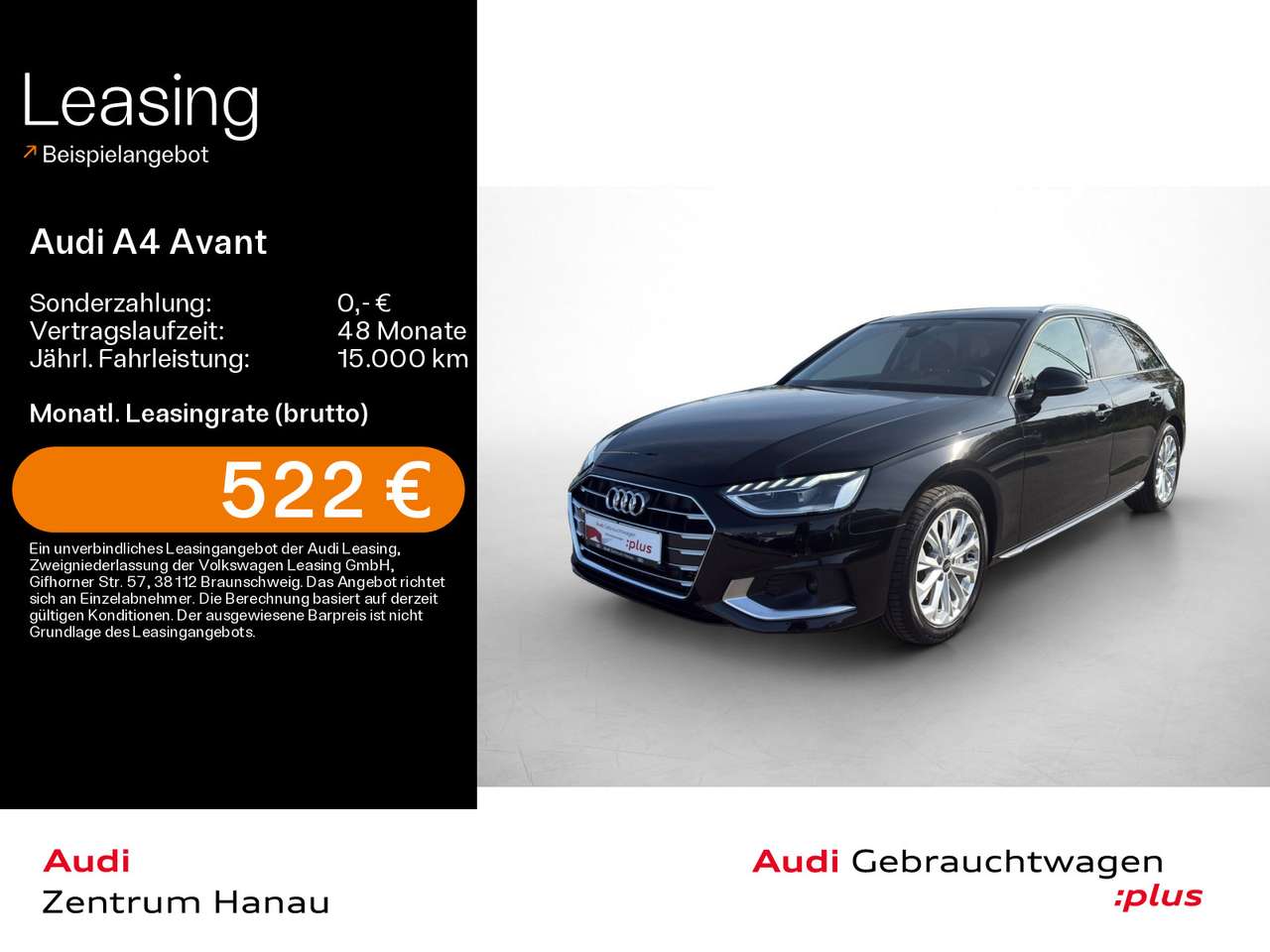 Audi A4 — Audi A4 40 TFSI S tronic ADVANCED *LED*KAMERA*