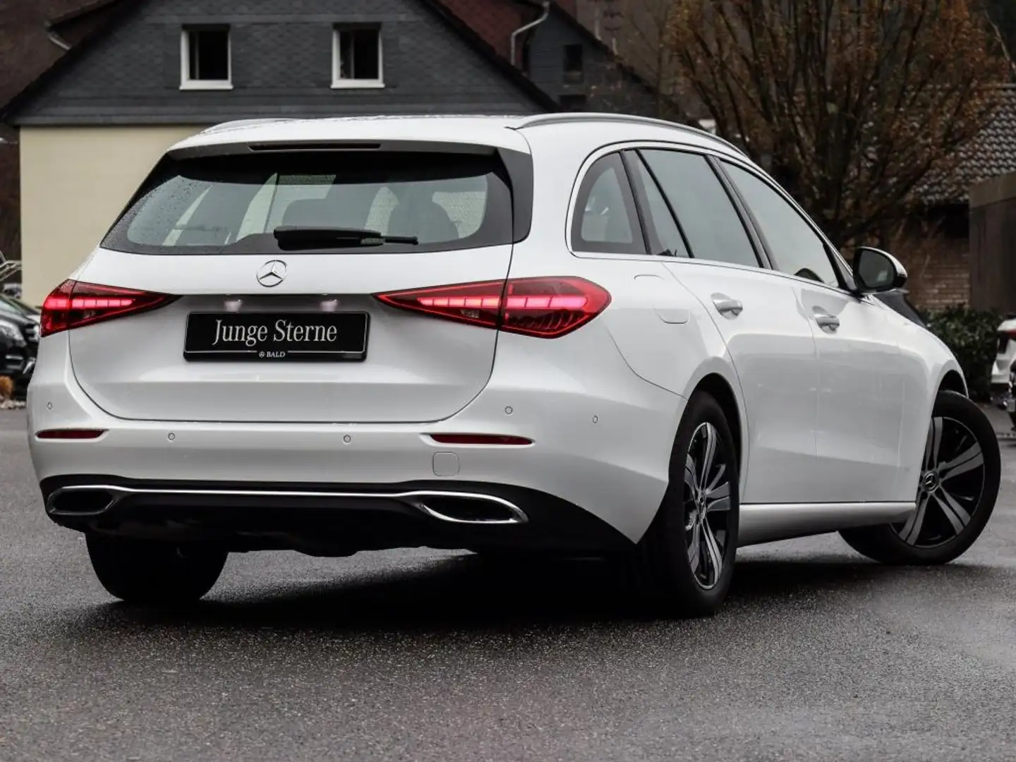 Mercedes-Benz C 200 T Avantgarde/Pano/Leder/Digital/360°/Totw Weiß - 2