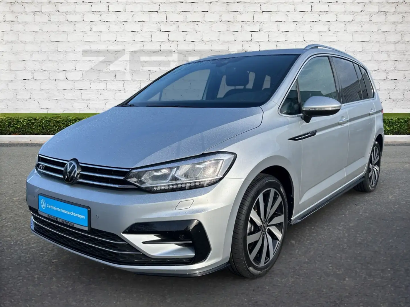 Volkswagen Touran 1.5 TSI DSG Highline R-line Sportpaket Navi Digita Zilver - 1