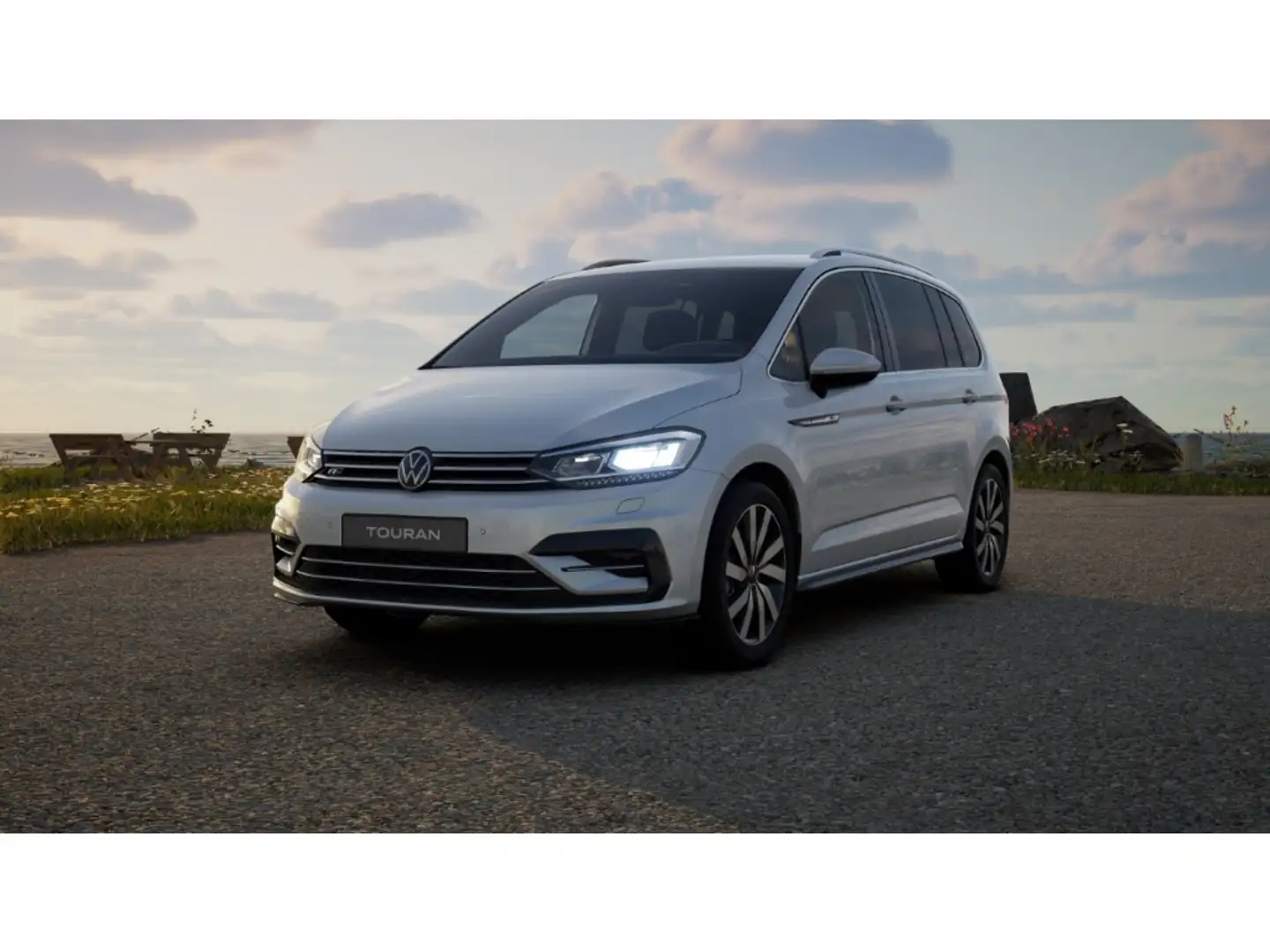 Volkswagen Touran 1.5 TSI DSG Highline R-line Sportpaket Navi Digita Argent - 2