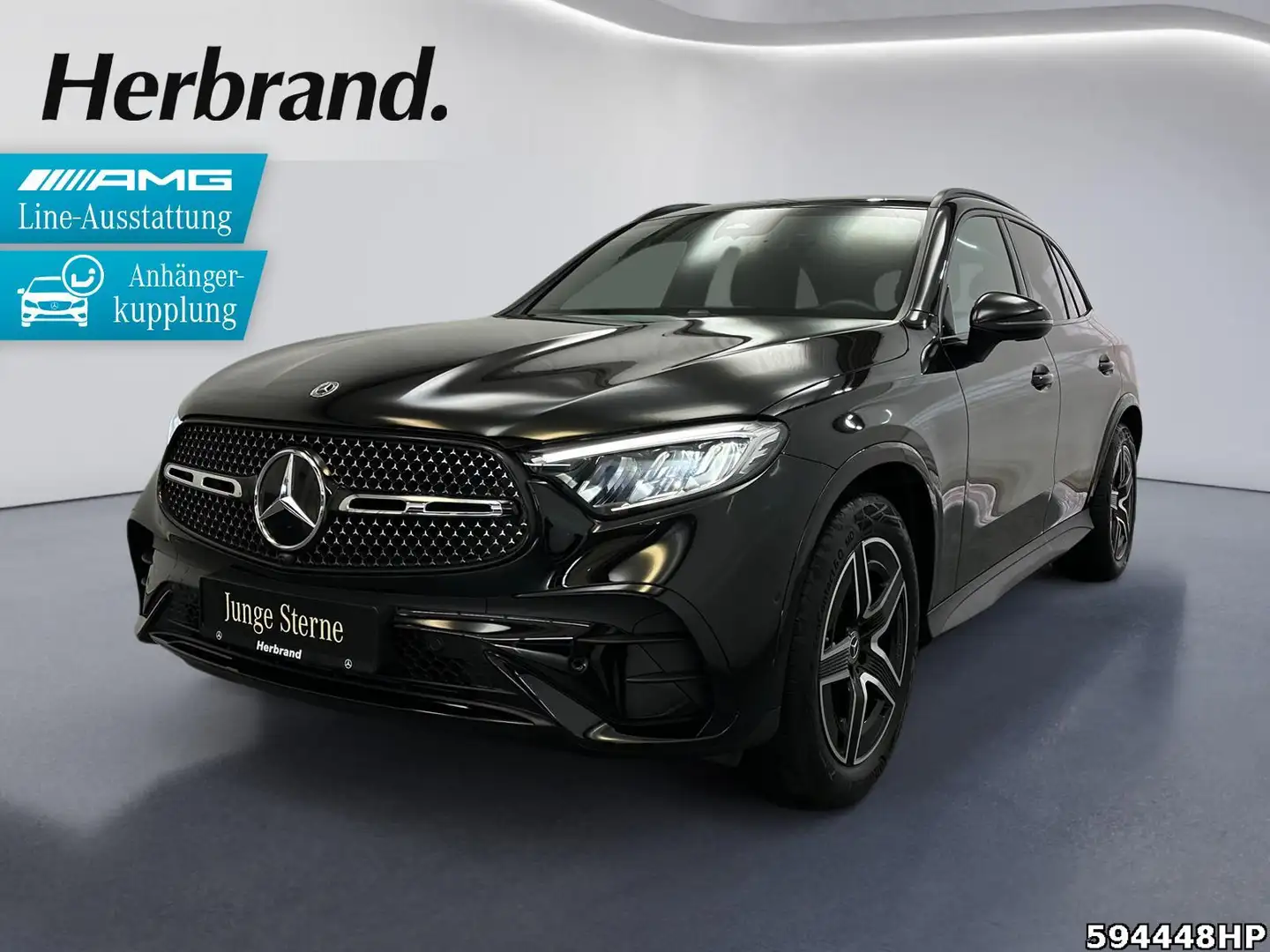 Mercedes-Benz GLC 300 d 4M AMG Night MEMORY AHK DISTRONIC Schwarz - 1