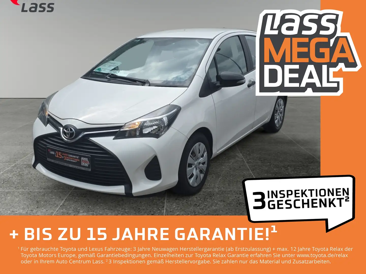 Toyota Yaris 1.0 Matrix Blanco - 1