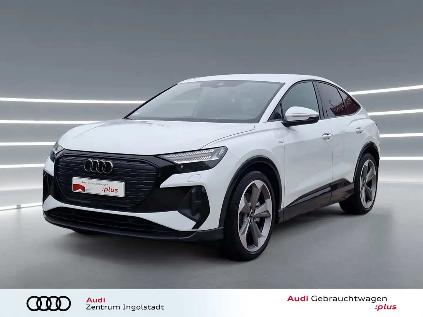 Audi Q4 e-tron Q4 Sportback e-tron 55 qu 2x S line MATRIX SONOS Weiß - 2