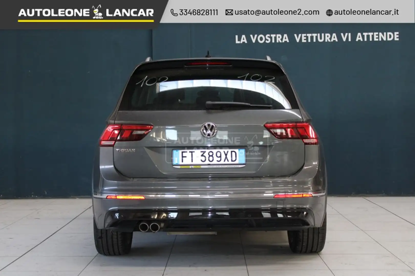 Volkswagen Tiguan 2.0 TDI Advanced R-Line Exterior Pack 150cv dsg AU Grigio - 2