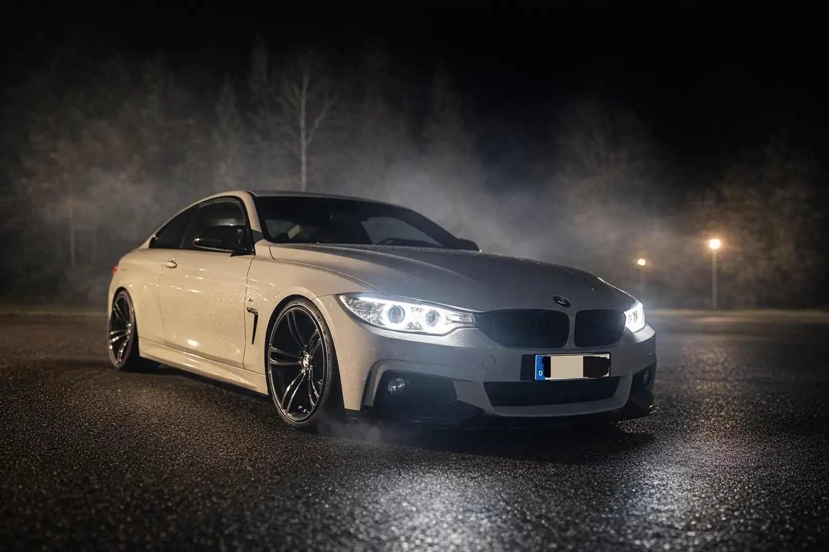 BMW 428 i F32 Coupé Unfallfrei dt.Fzg. M-Paket Weiß - 1
