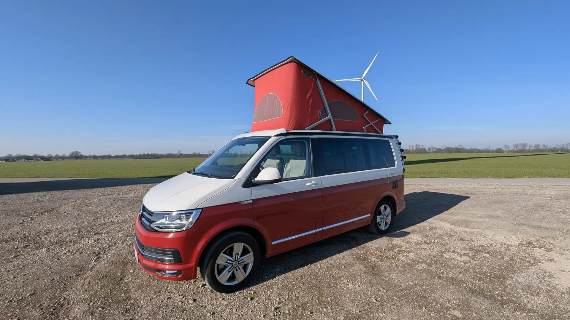 Volkswagen T6 California Transporter T6 4MOTION DSG Kurz Rot - 1