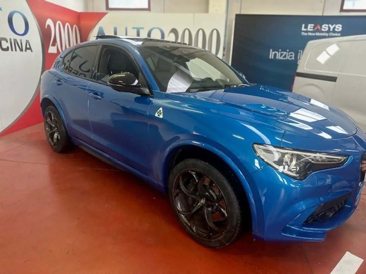 Alfa Romeo Stelvio Stelvio 2020 2.9 V6 Quadrifoglio Q4 510cv auto Bleu - 1