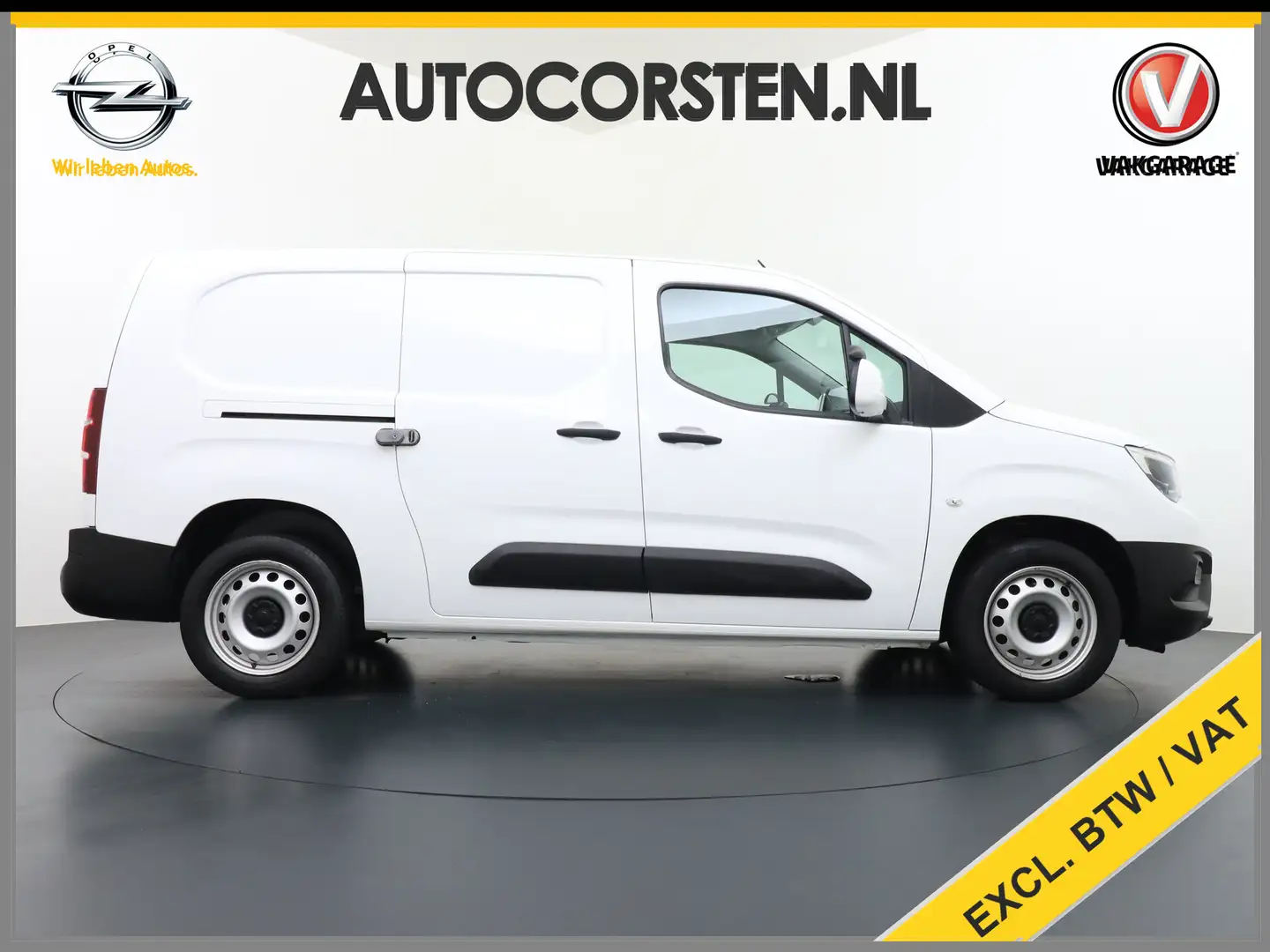 Opel Combo 1.6D 101pk L2 Navi Apple Carplay Android EURO6 ECC Wit - 1