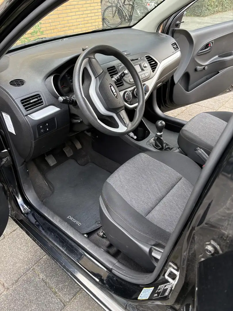 Kia Picanto Picanto 1.0 CVVT Eco.PlusL. Zwart - 2
