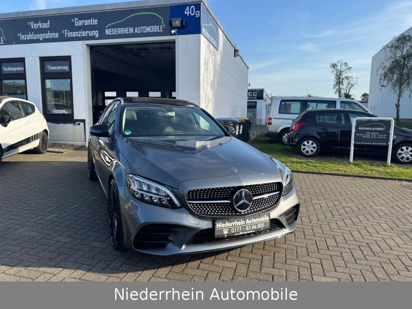 Mercedes-Benz C 220 C -Klasse T-Modell AMG-Line+Automatik+LED Grau - 1
