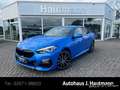 BMW 218 Gran Coupe i M SPORT +1.HAND+ACC+RFK+LM19''+ Bleu - thumbnail 1