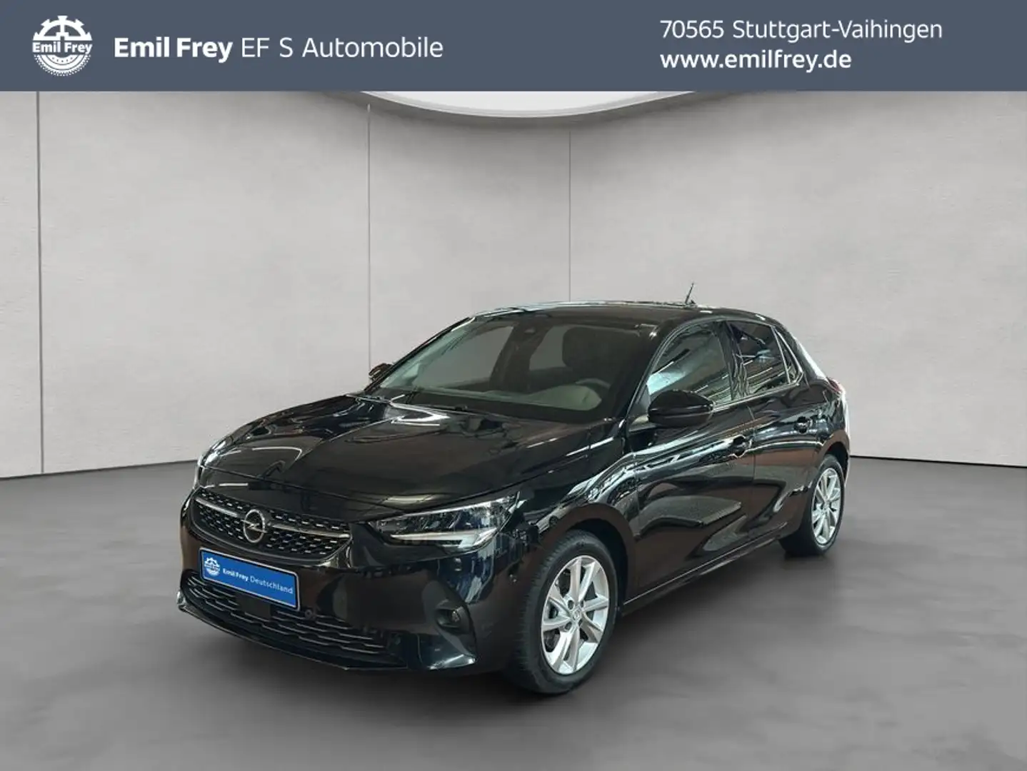 Opel Corsa 1.2 Turbo Automatik Elegance Schwarz - 1