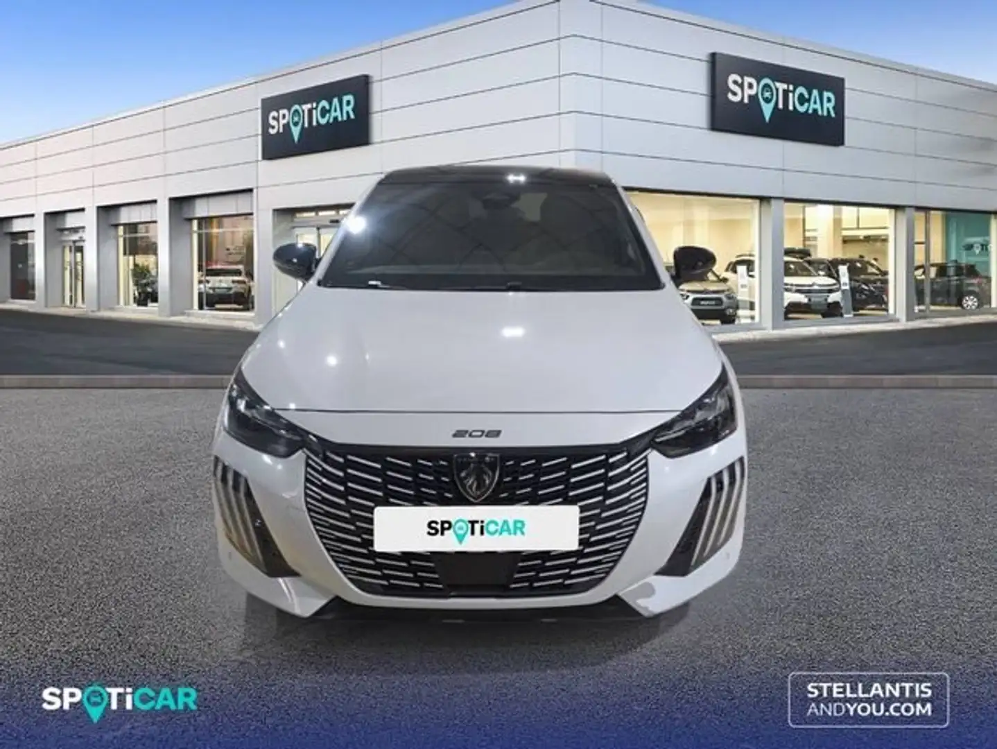 Peugeot 208 HYBRID 145 eDCS6 GT Gris - 2