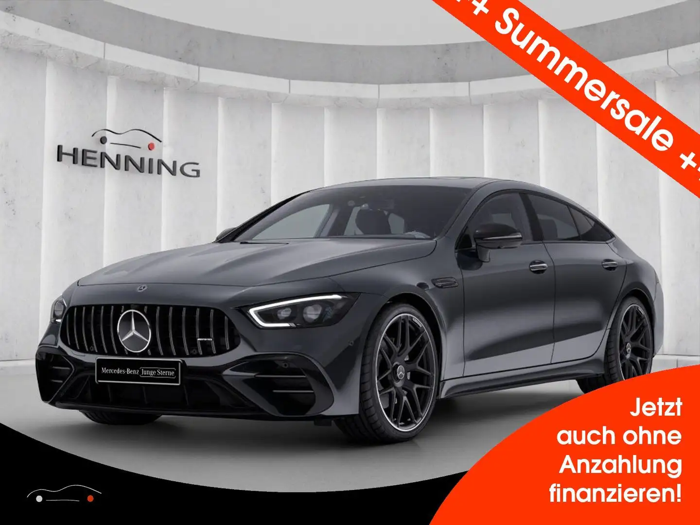 Mercedes-Benz AMG GT Mercedes-AMG GT 53 4MATIC+ Head up-Multikont.uvm Gri - 1