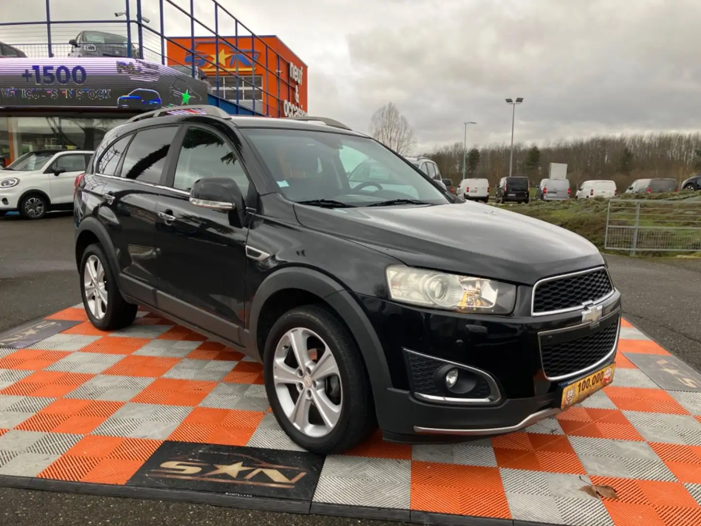 Chevrolet Captiva 2.2 VCDI 184 BV6 LTZ AWD CUIR GPS Toit Ouvrant 7PL Negru - 2