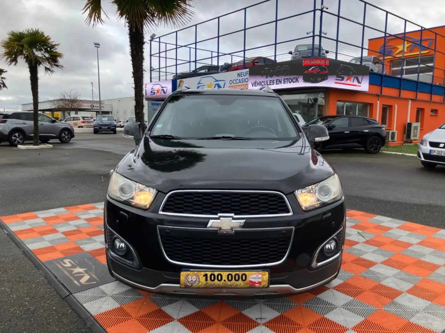 Chevrolet Captiva 2.2 VCDI 184 BV6 LTZ AWD CUIR GPS Toit Ouvrant 7PL Negru - 1