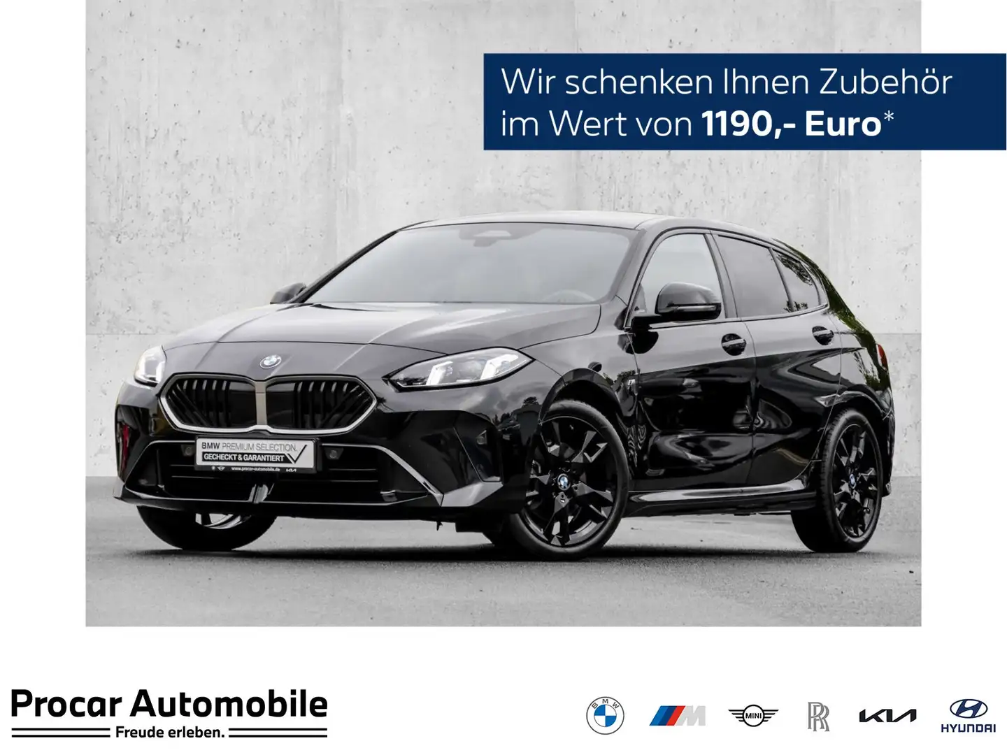 BMW 118 d M SPORT+ADAPT.LED+DA+PA+SHZ Nero - 1