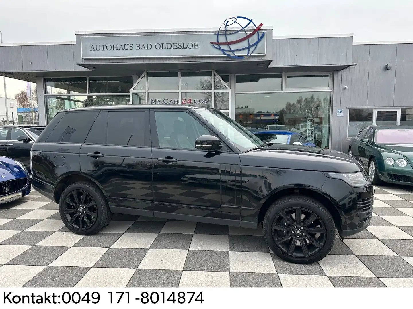 Land Rover Range Rover -AT Motor mit Rechnung, Standh., AHK Schwarz - 1