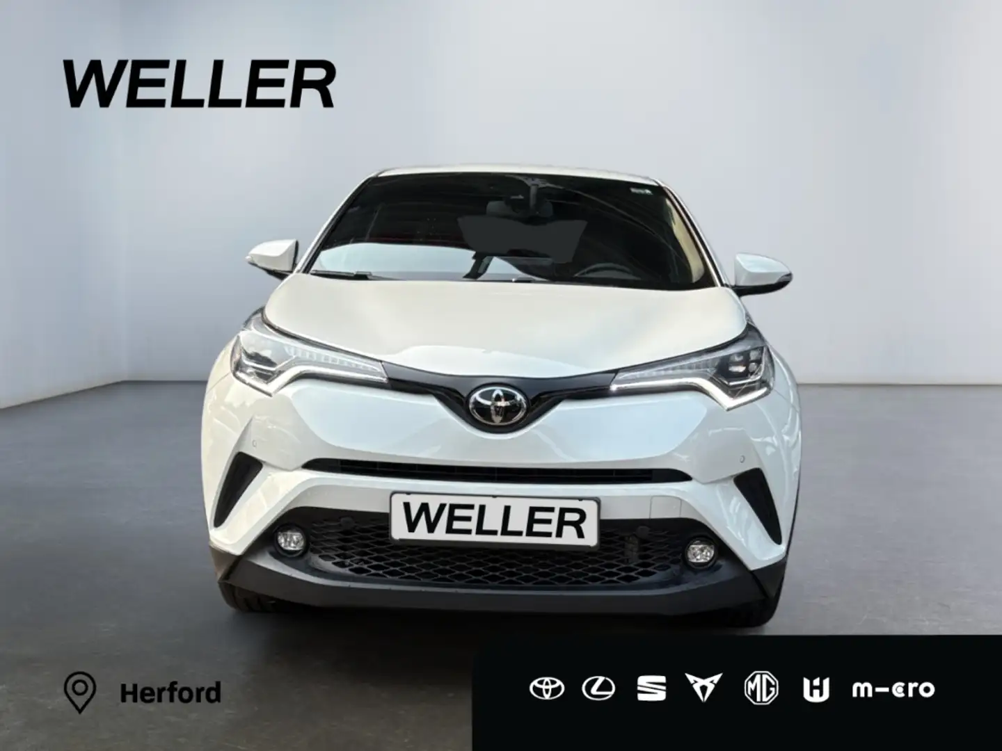 Toyota C-HR 1.2 Turbo Multidrive Lounge *AHK*LED*Navi* Wit - 2