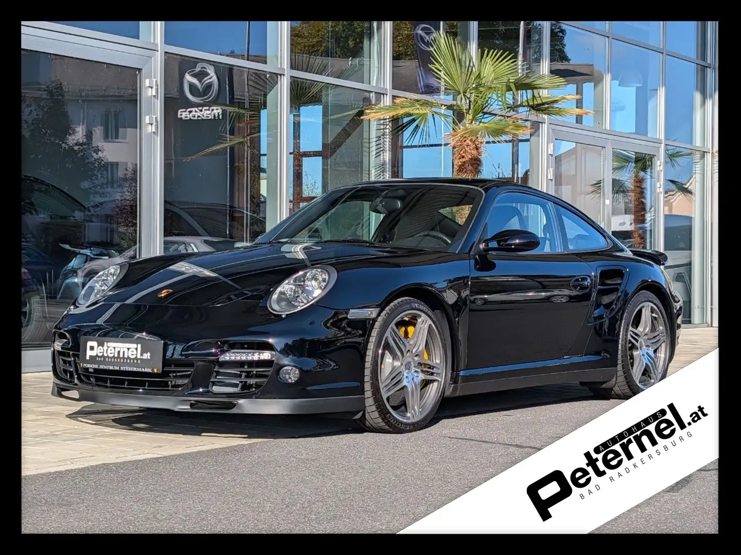 Porsche 997 911 Turbo Coupe AUT Schwarz - 1