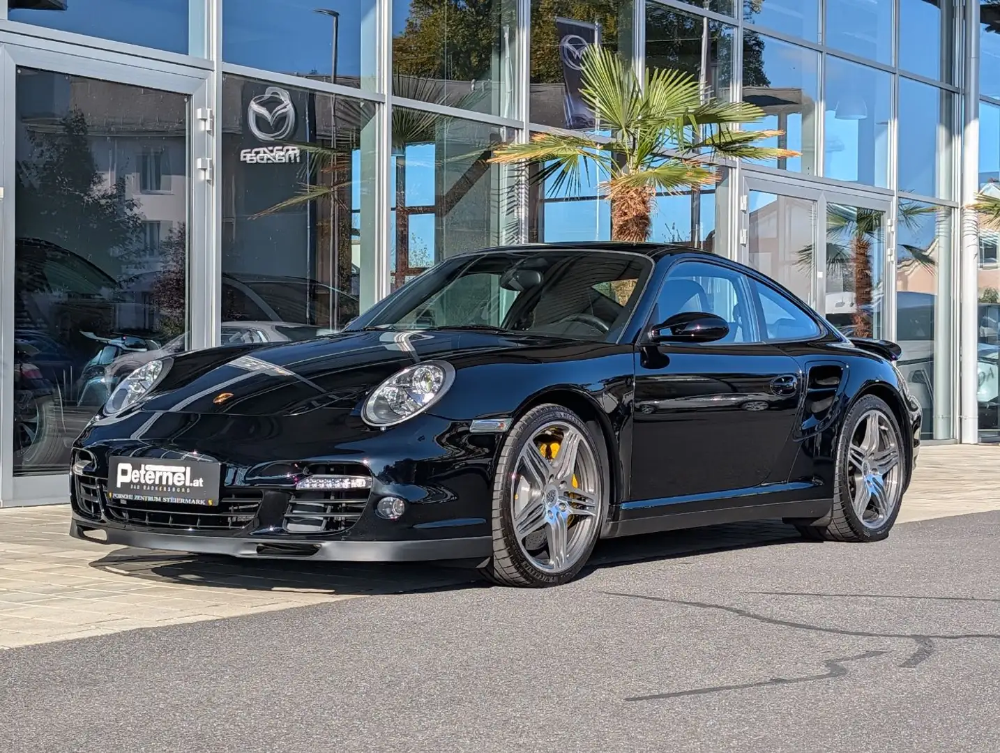 Porsche 911 997 Turbo Coupe AUT Schwarz - 2