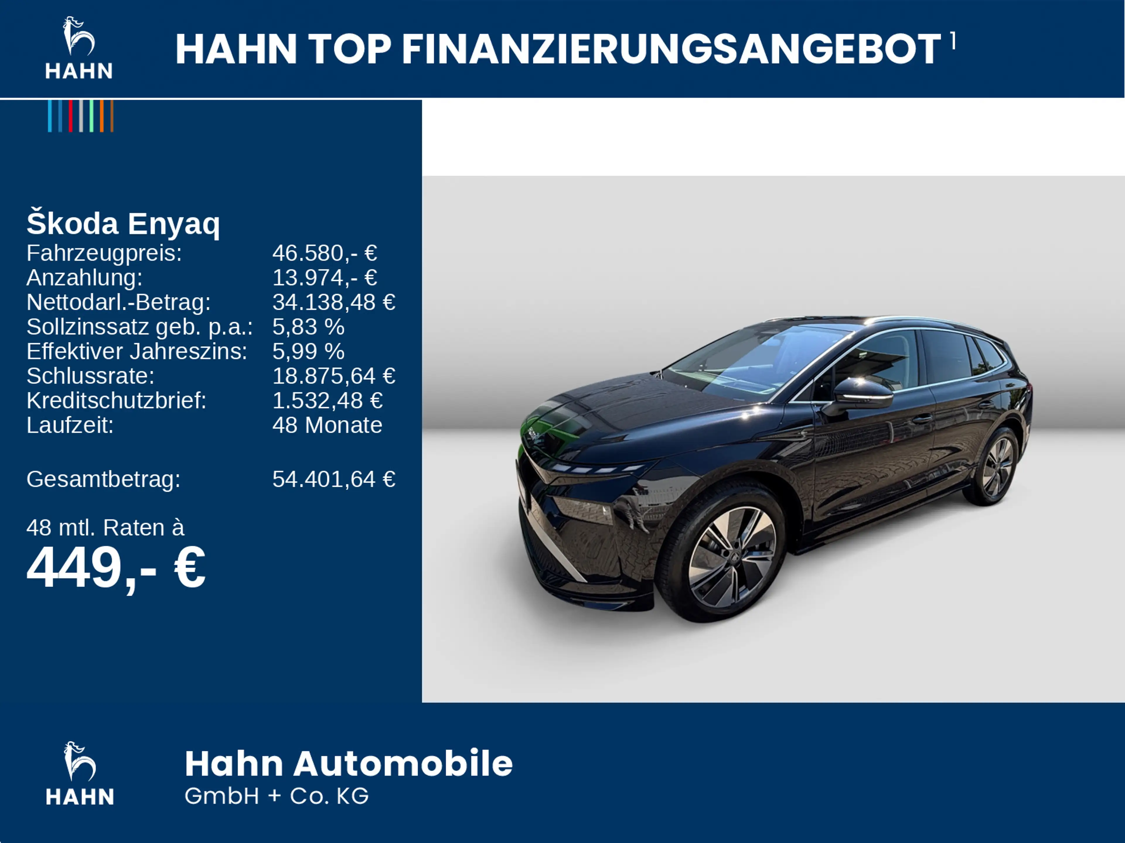 Skoda Enyaq Selection 60 Transport Winter Advanced AHK — photo 2