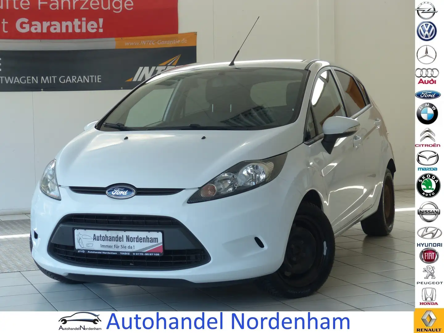 Ford Fiesta 1.2 Trend*KLIMA*5 TRG*TÜV NEU* Wit - 1