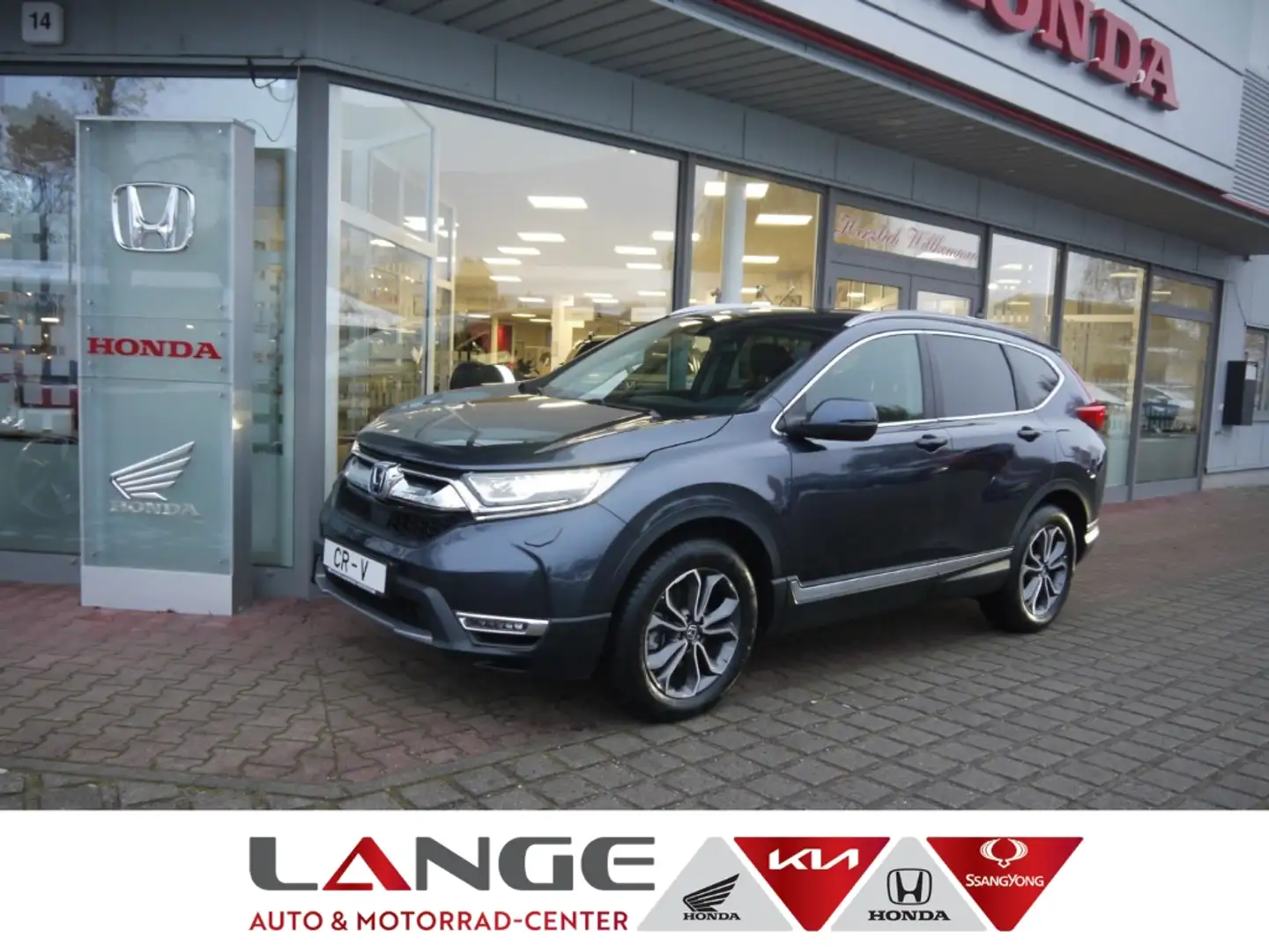 Honda CR-V i-VTEC EU6d 2.0 i-MMD HYBRID 4WD Lifestyle Blau - 1