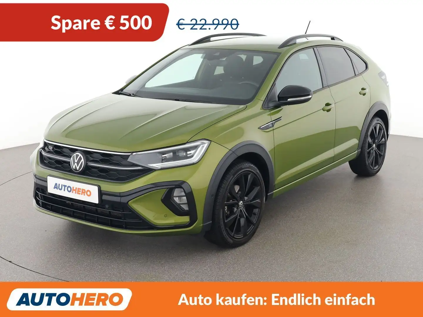 Volkswagen Taigo 1.0 TSI R-Line Grün - 1