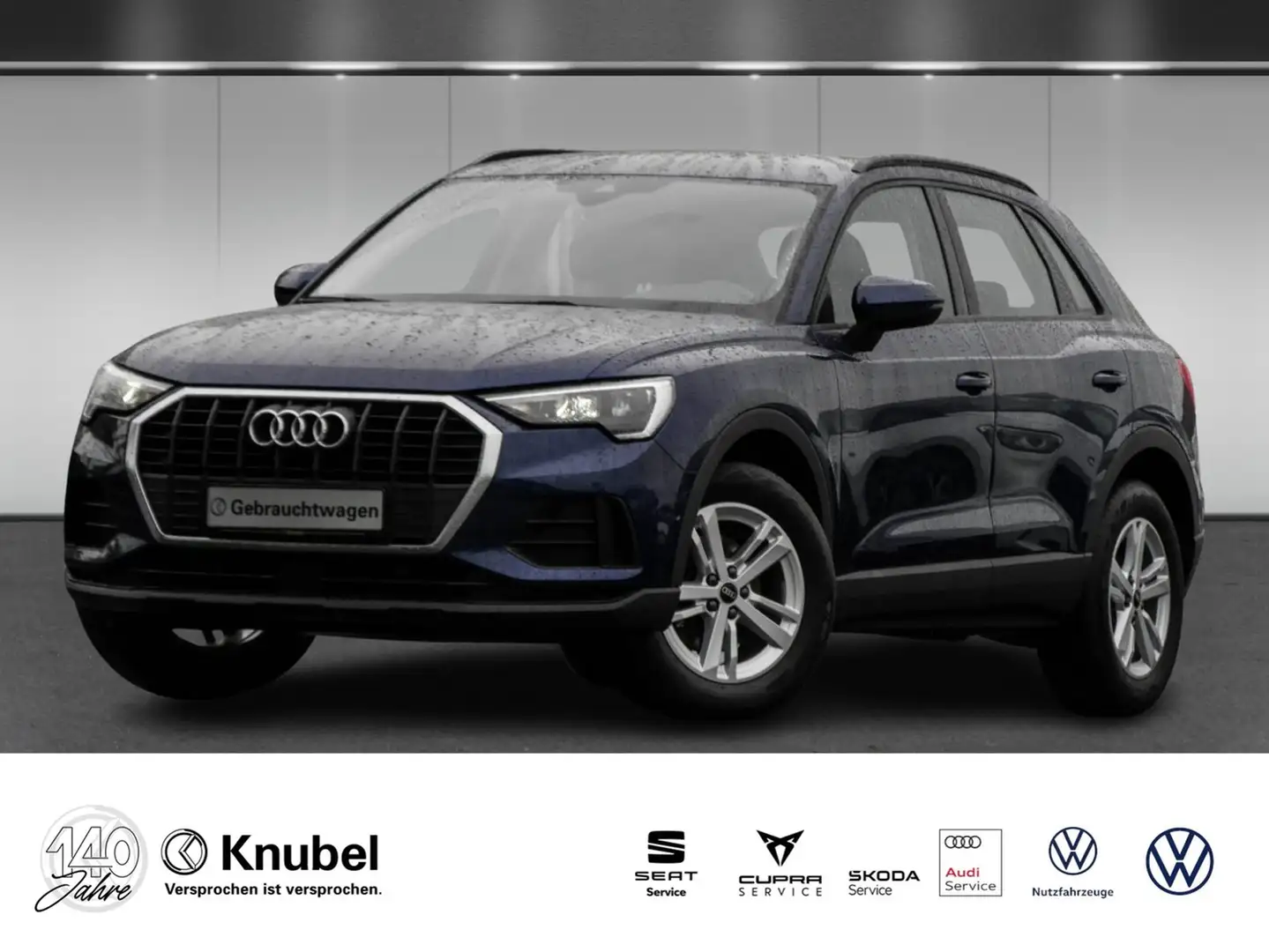 Audi Q3 35 TDI S tronic Nav+ LED Ass.paket RKamera Blau - 1